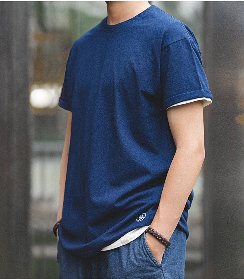 ◆インディゴ/本藍染めTシャツ◆S~2XL