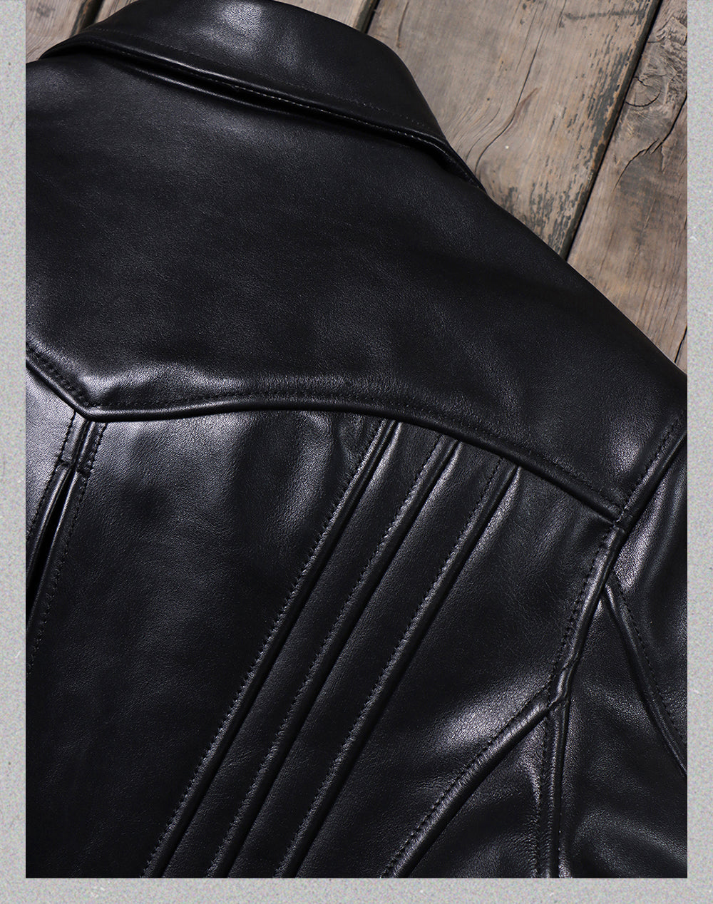 ヴィンテージ50s 復刻 カウレザー ダブルライダースジャケットS~4XL