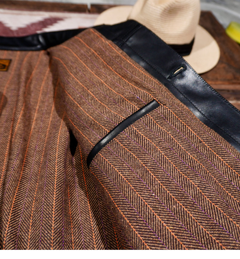 ★1st型 506復刻モデル 植物タンニン鞣し1.5㎜ホースハイドレザージャケット★ S~4XL