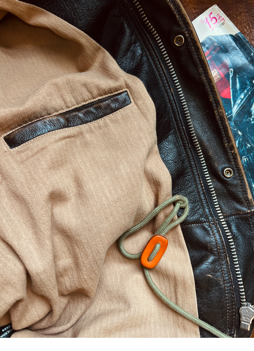 ▲抜群のヴィンテージ加工 カウレザー M-65 ジャケット▼S~3XL