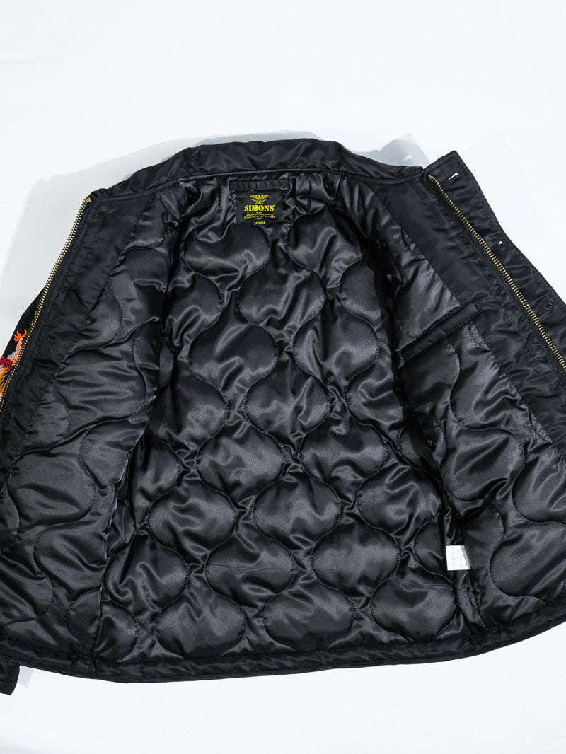 4色展開△ヴィンテージ モディファイ デザイン A2デッキ ベトジャン▽S~3XL