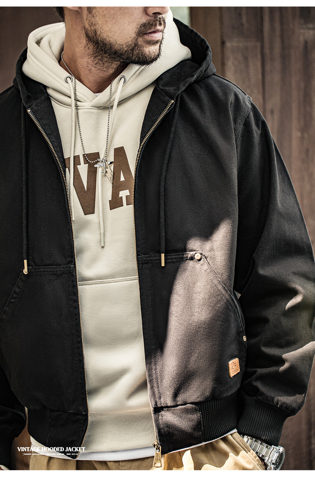 ▲ヴィンテージ J130復刻 キャンバスコットン アクティブジャケット▼S~3XL