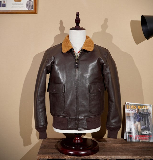 ゴートレザーG-1 フライトジャケット M~4XL