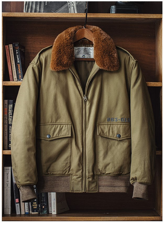 ☆40’sヴィンテージ 復刻 B-10型 コットンフライトジャケット☆S~2XL