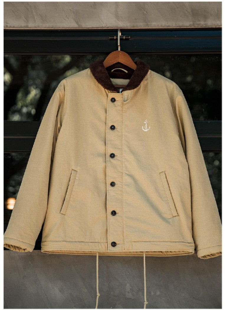☆ヴィンテージ 復刻 N-1 総ボア デッキジャケット☆S~2XL