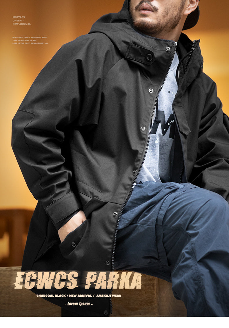 ▲US ARMY ECWCS PARKA復刻 ブラック▼