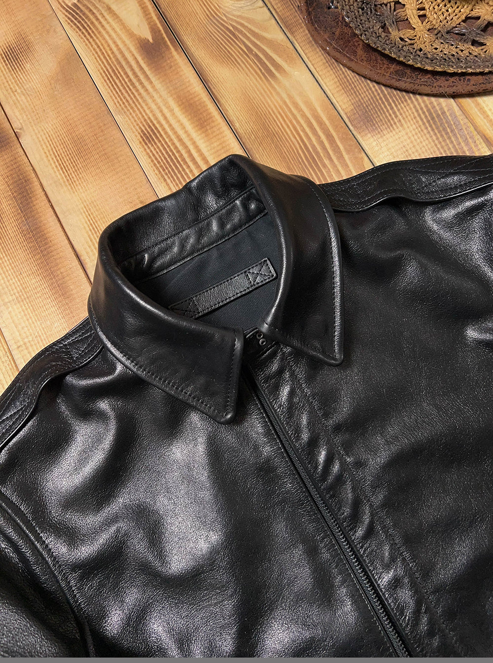 ◇◇ヴィンテージ復刻 オイルフィニッシュカウレザーA-2ジャケット◇◇M~5XL