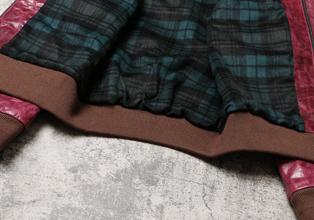 レアカラー△カウレザー オイルコーティングA-2ジャケット▽ M~5XL