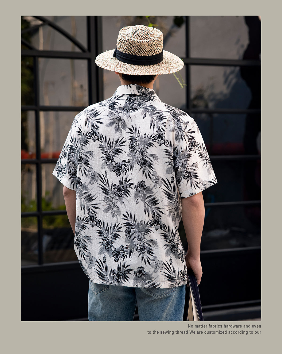 2色展開△レーヨン 半袖 アロハシャツ▽S~3XL