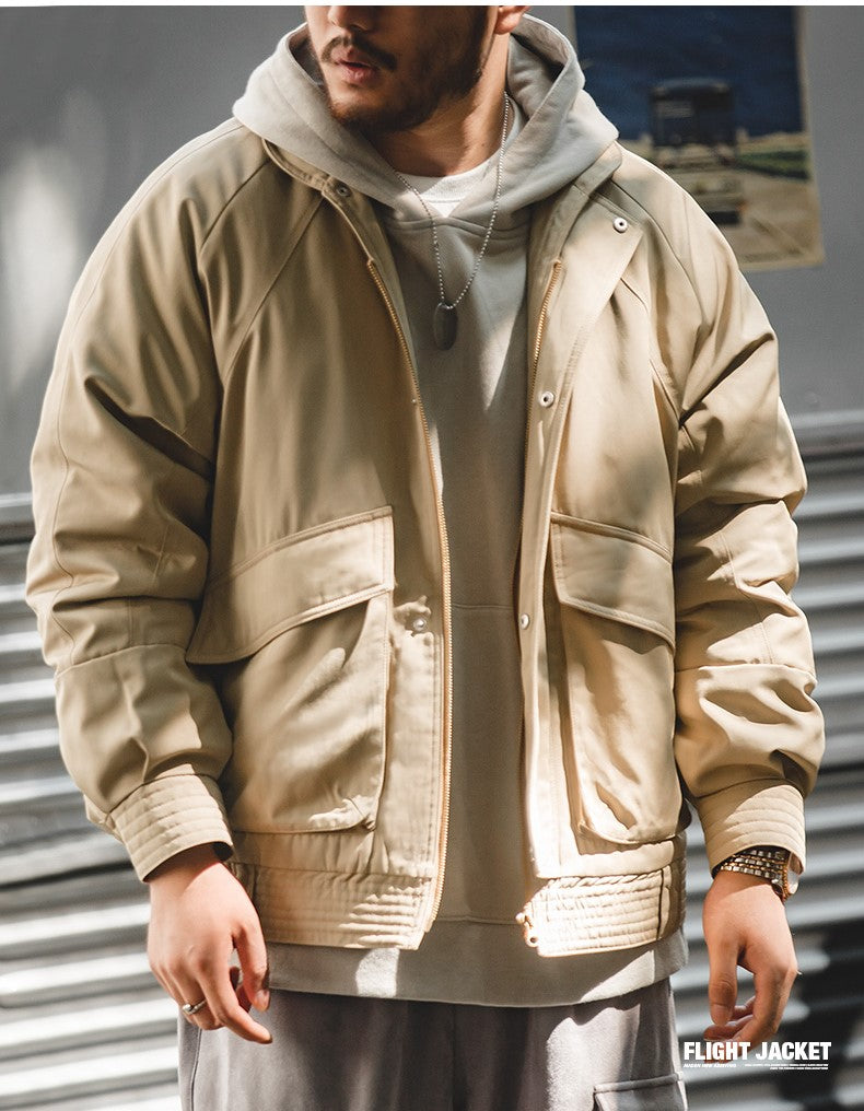 2色展開◆U.S.ARMY復刻 モディファイフライトジャケット メンズ◆S~2XL