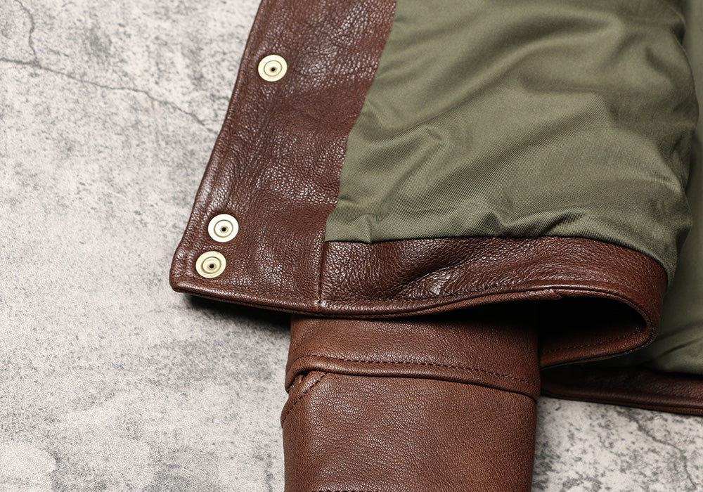 ★VINTAGE復刻デザイン ゴートレザーショールカラー コサックジャケット★XS~3XL