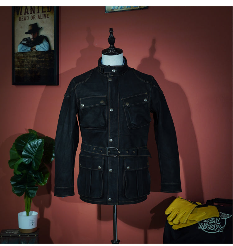 ▲細部のディテールまで完璧な拘り ヌバックレザー ライダースジャケット▼S~4XL