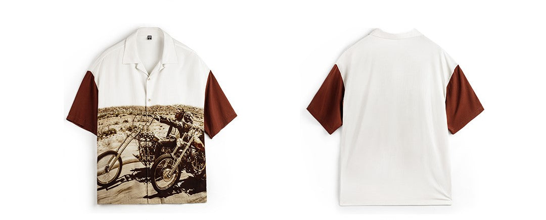▲イージーライダー フォトプリントシャツ▼S~2XL