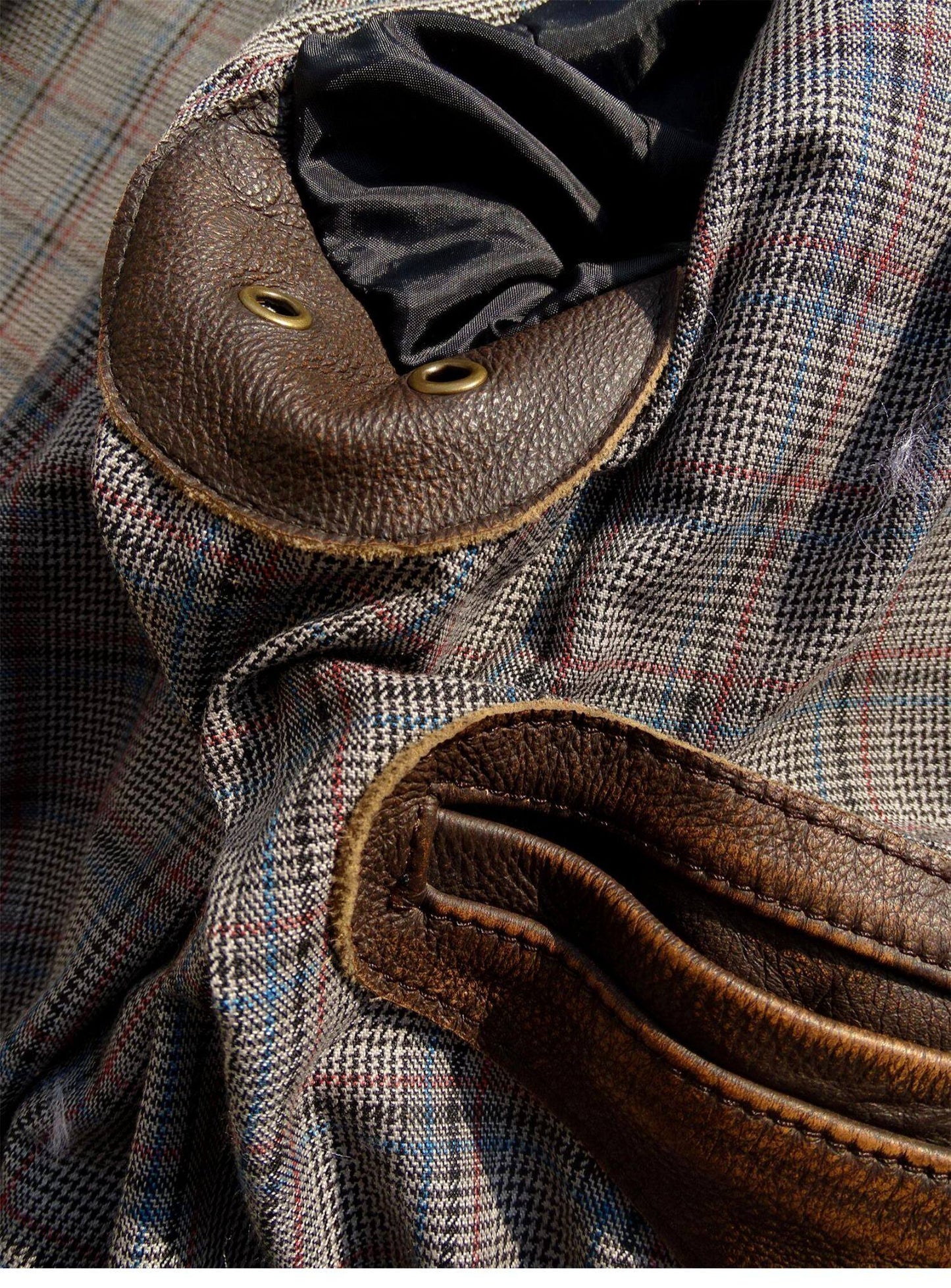 ◆30's ヴィンテージ復刻デザイン茶芯 カウレザー ジャケット◆S~5XL