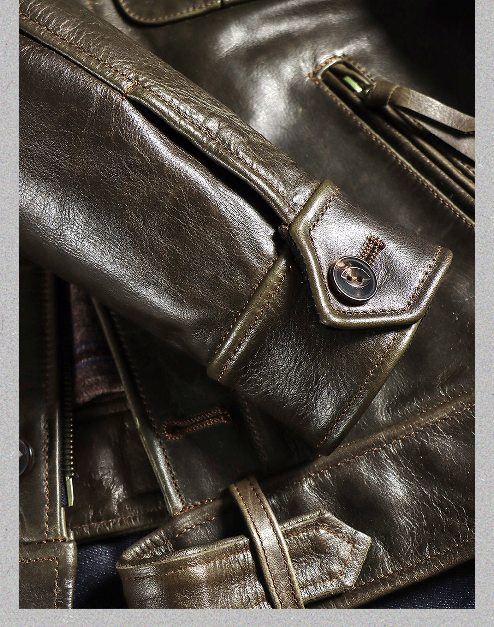 ☆1.3mm イギリス軍P37復刻 デザイン カウレザージャケット☆M~4XL