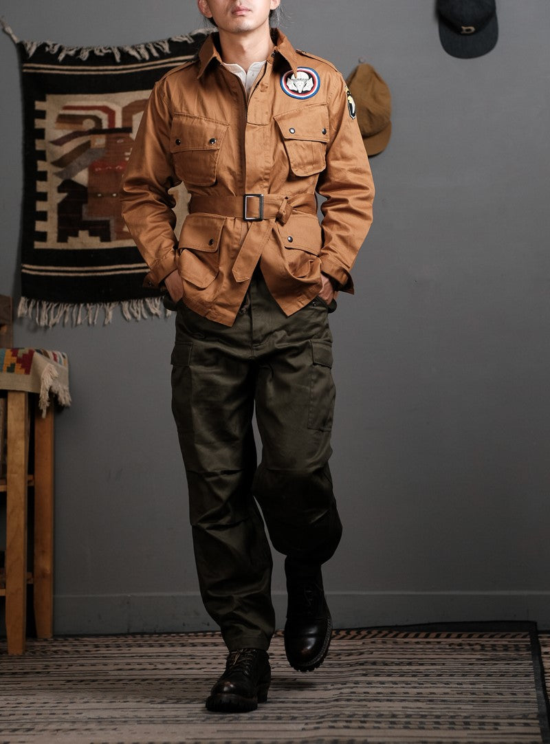 3色展開★1940’s US ARMY M-42 パラトルーパージャケット★S~2XL