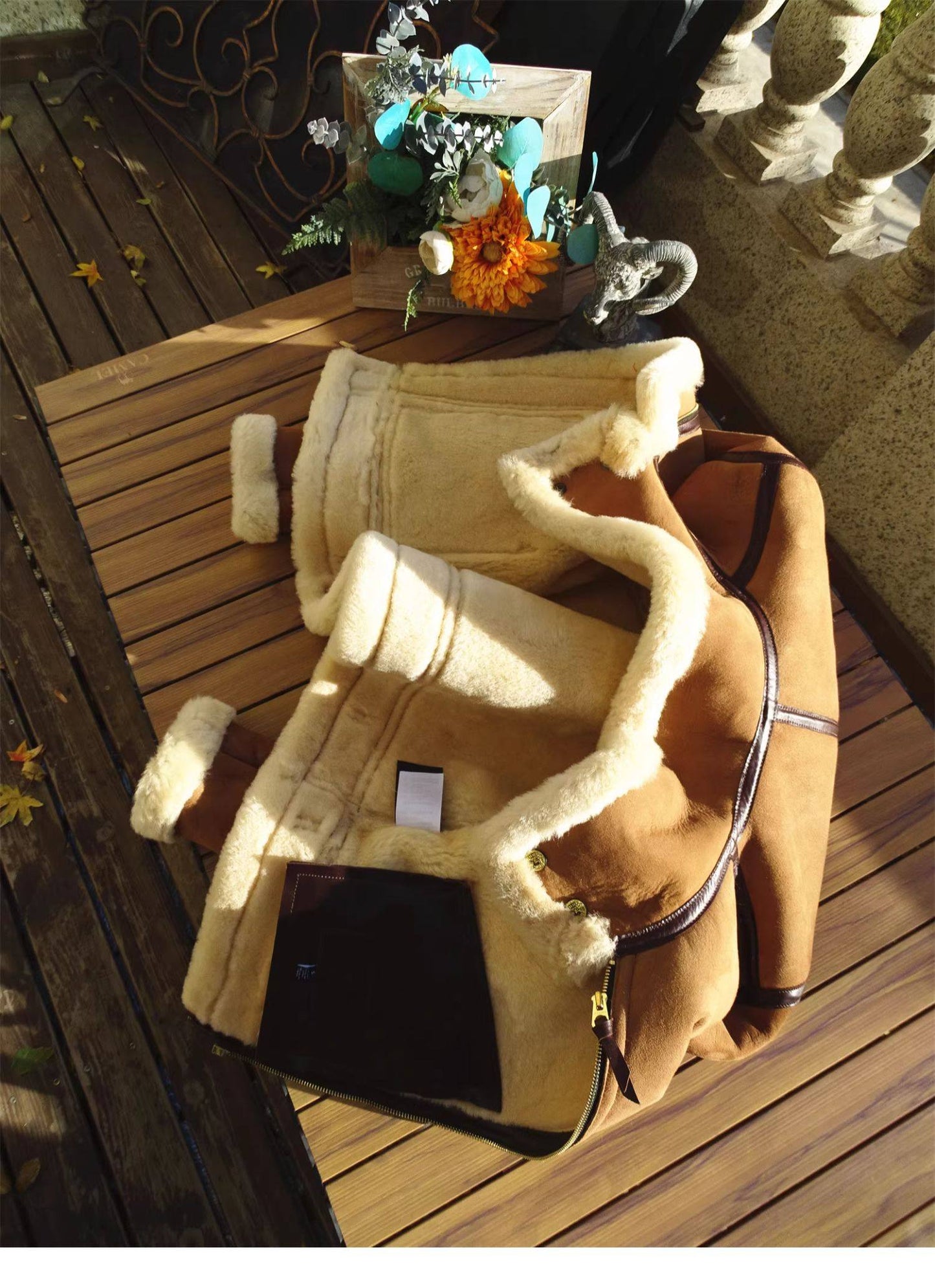 昨シーズン売り切りSALE◇B-3 ムートン フライトジャケット◇S~5XL