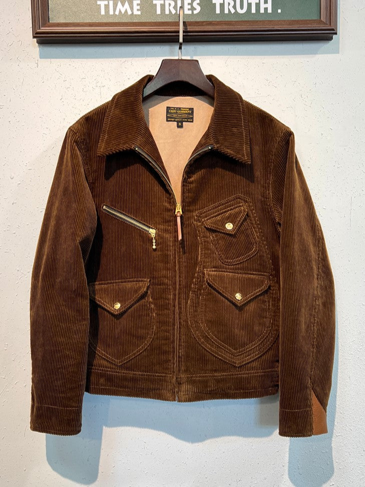 ▲20‘s ヴィンテージ復刻 コーデュロイ ウエスタンジャケット▼S~3XL