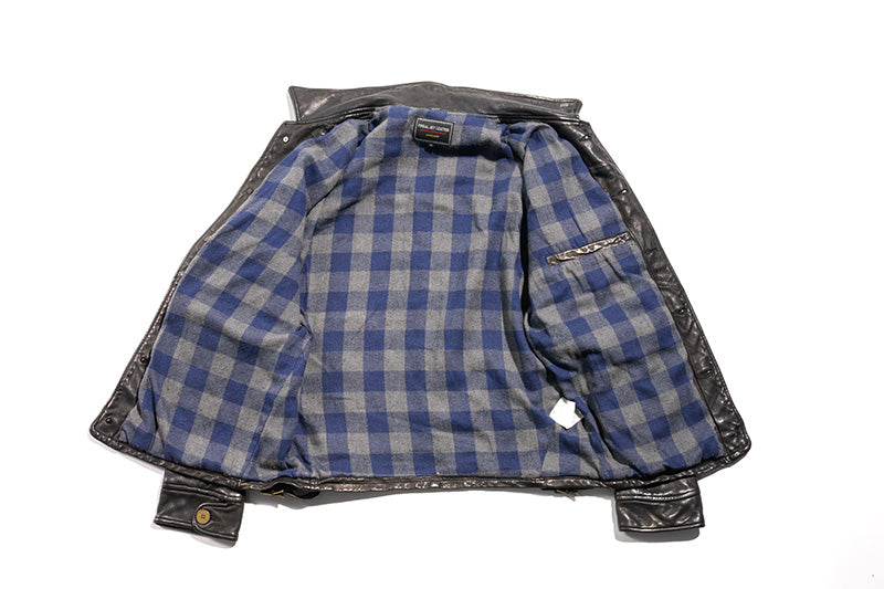 △植物タンニン鞣しシープスキンレザー ジャケット△ M~2XL