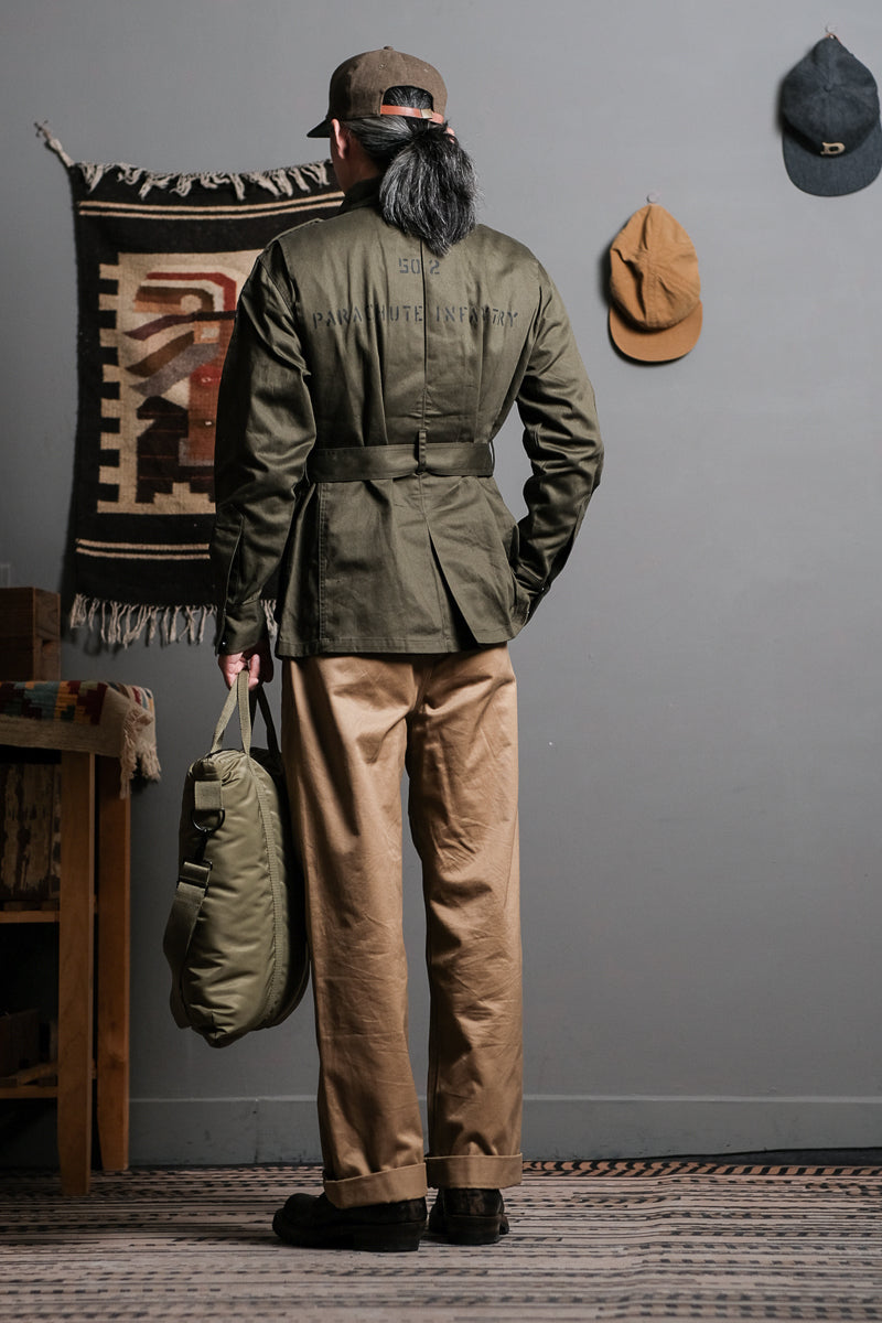 3色展開★1940’s US ARMY M-42 パラトルーパージャケット★S~2XL