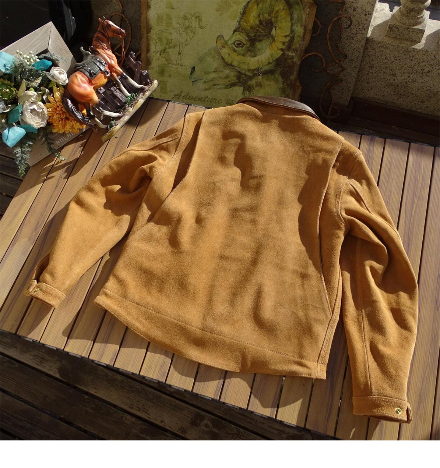 売り切りSALE価格✩30’s ヴィンテージ復刻 スウェードジャケット✩ S~4XLサイズ