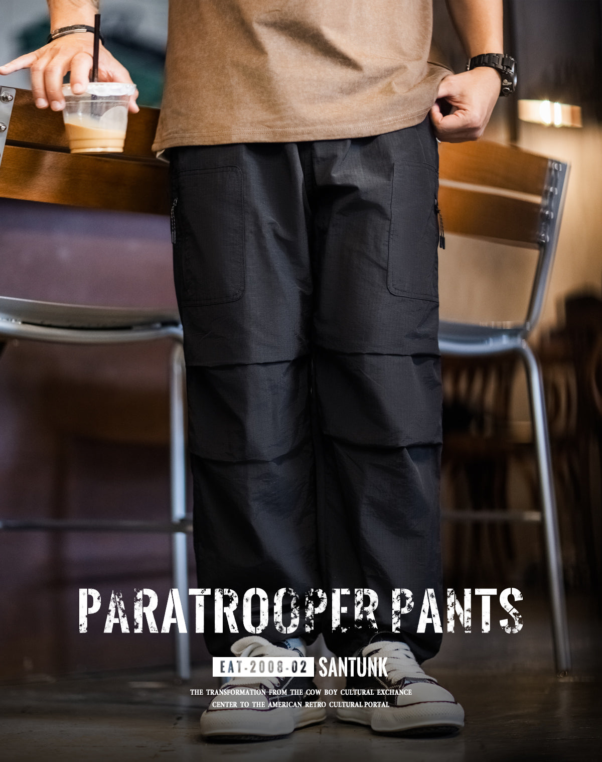 ★★★SALE★★★◇US PARATROOPER リップストップ カーゴパンツ◇M~3XL