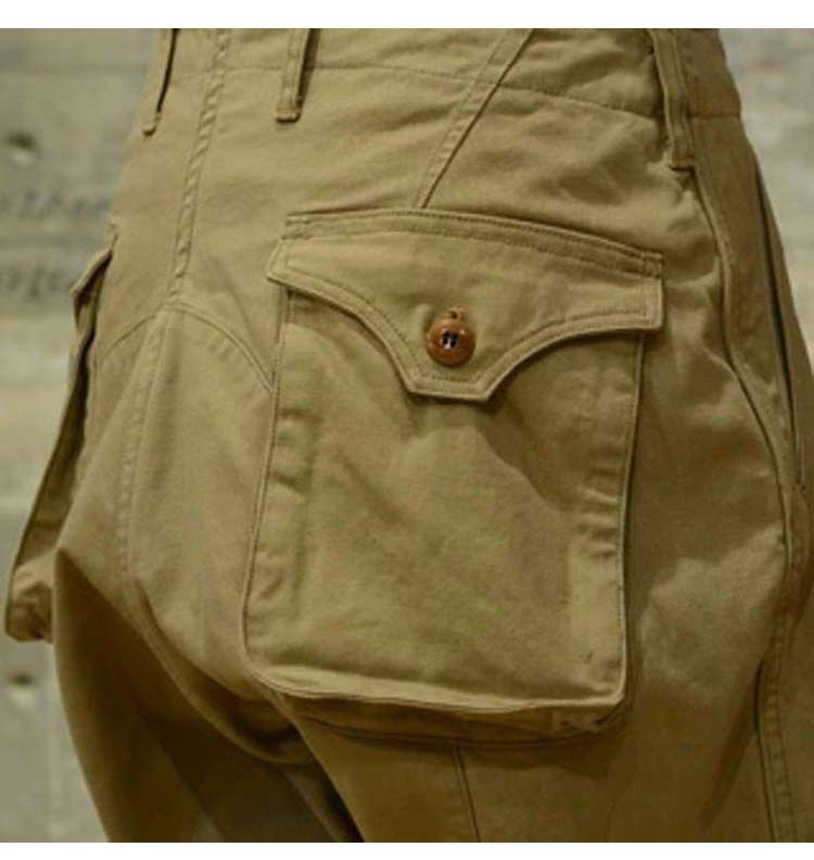 ◇ユーロヴィンテージデザインしっかりコットン ジョッパーズパンツ◇S~3XL