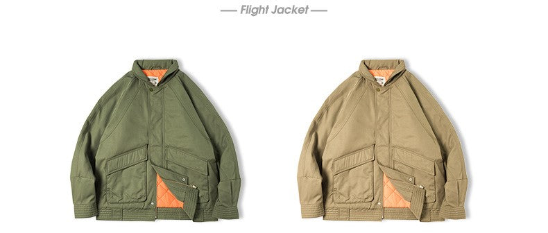 2色展開◆U.S.ARMY復刻 モディファイフライトジャケット メンズ◆S~2XL