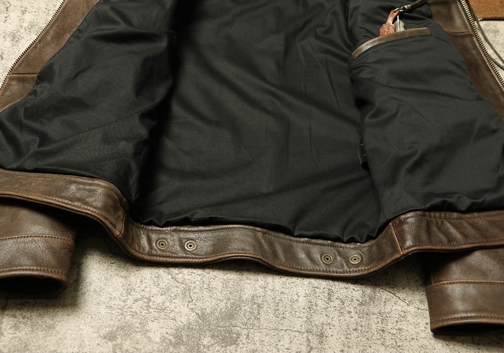 ✩カウレザー シングルライダースジャケット✩M~5XL