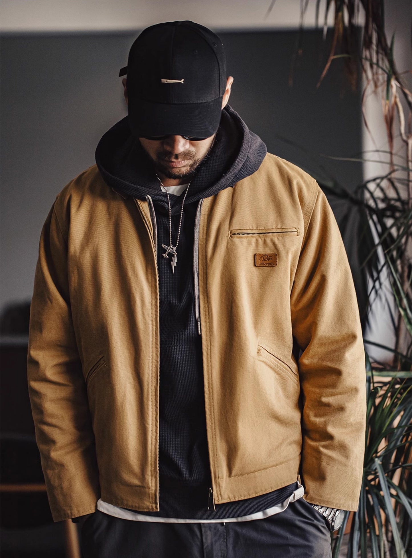 ▲ヴィンテージ J001復刻 キャンバスコットン デトロイトジャケット▼S~3XL