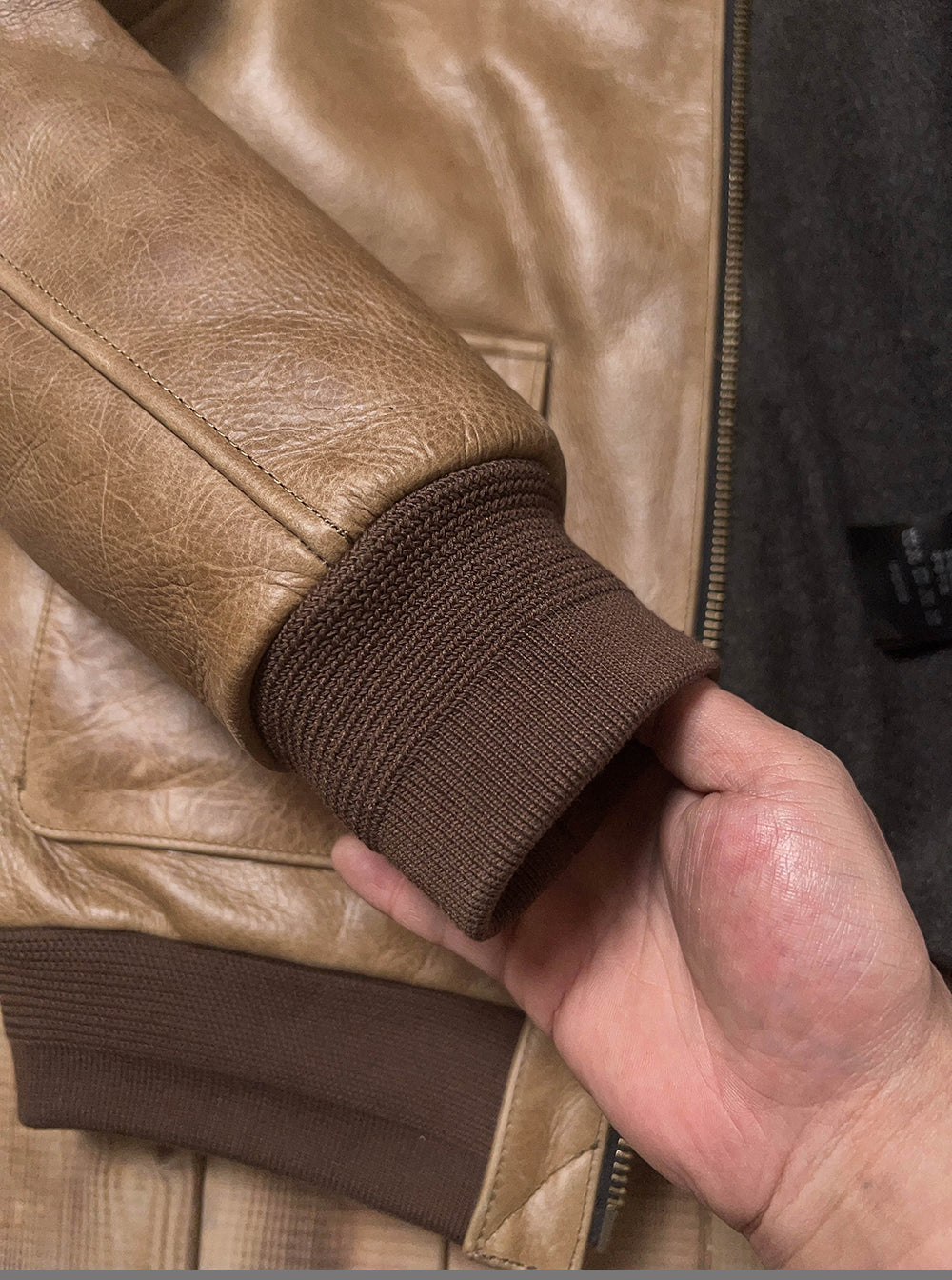 1.7mm極厚◇◇ヴィンテージ復刻 オイルフィニッシュカウレザーA-2ジャケット◇◇M~5XL