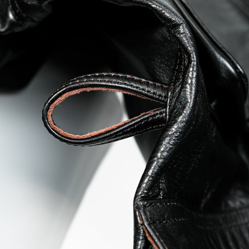 ▲細部のディテールまで完璧な拘り カウレザー ライダースジャケット▼ S~3XL
