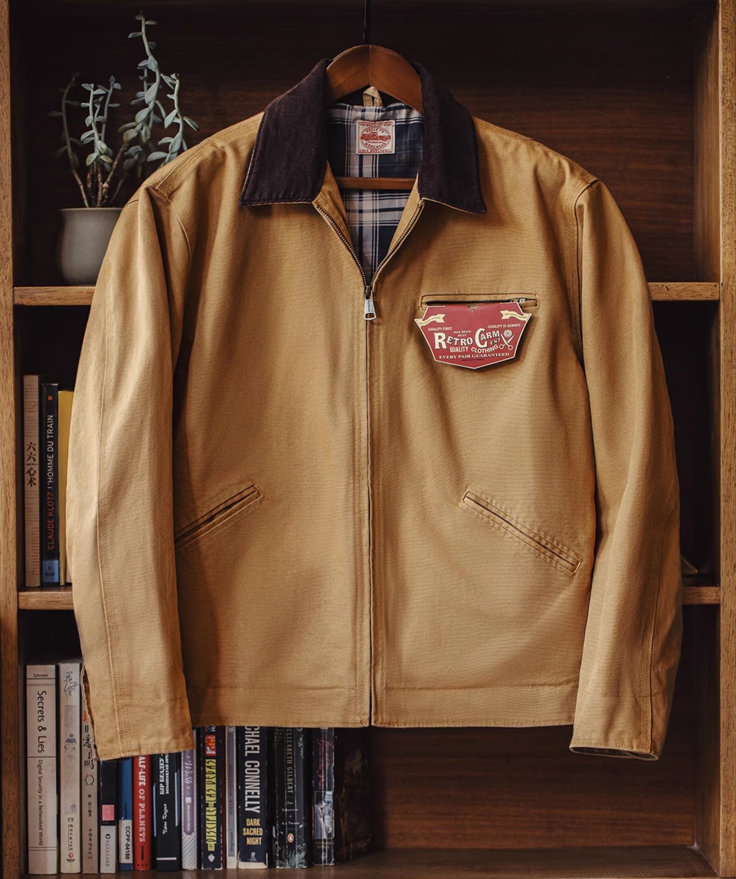▲ヴィンテージ J001復刻 キャンバスコットン デトロイトジャケット▼S~3XL