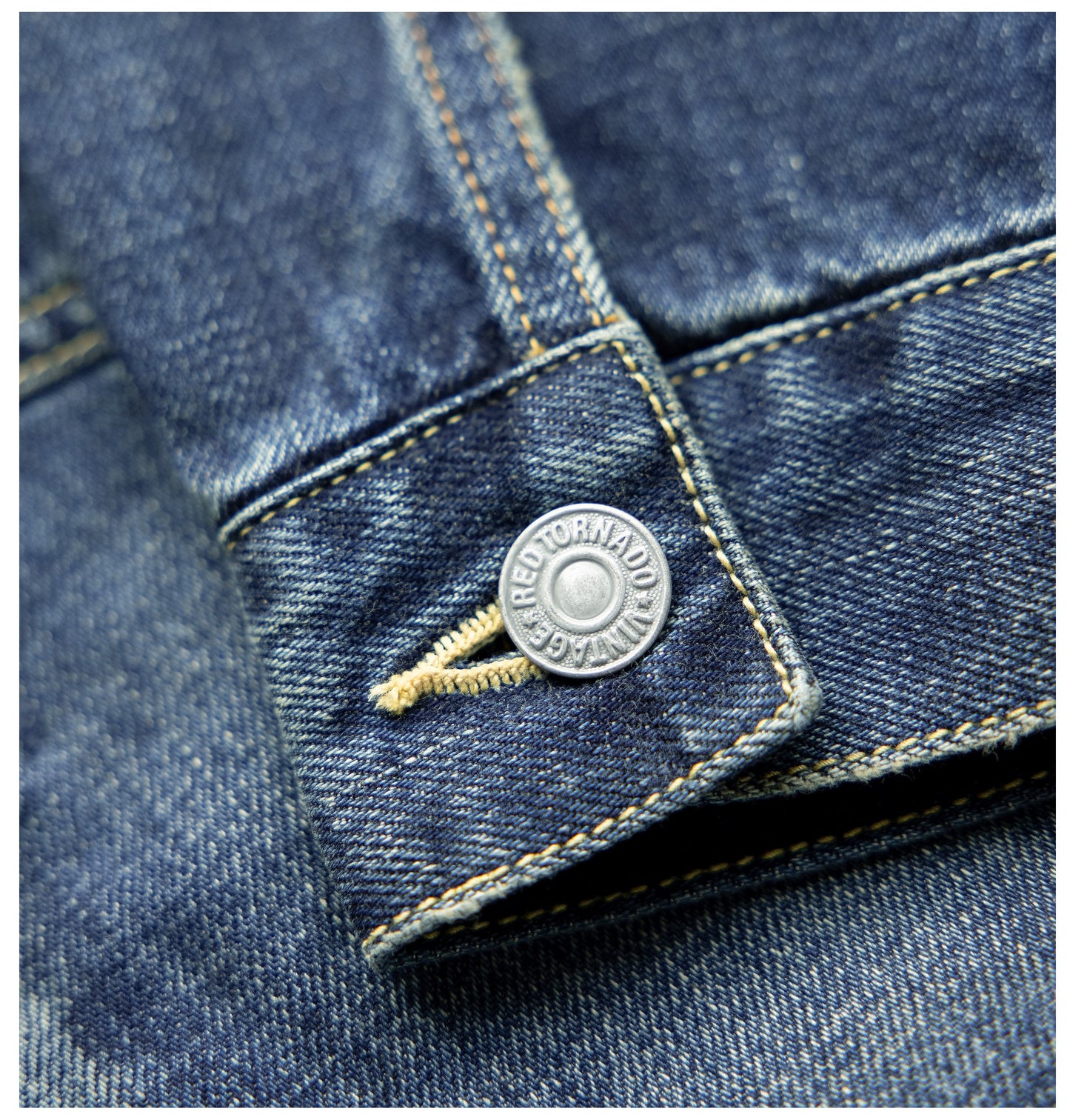 絶妙なヴィンテージ加工☆ストーンウォッシュ 2ndタイプ復刻 14OZ デニムジャケット☆XS~3XL