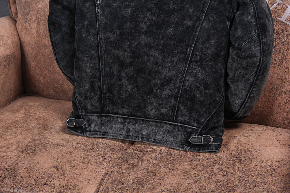 ◆70’s ヴィンテージ復刻 カウレザー スウェード シングルライダース ジャケット◆M~5XL