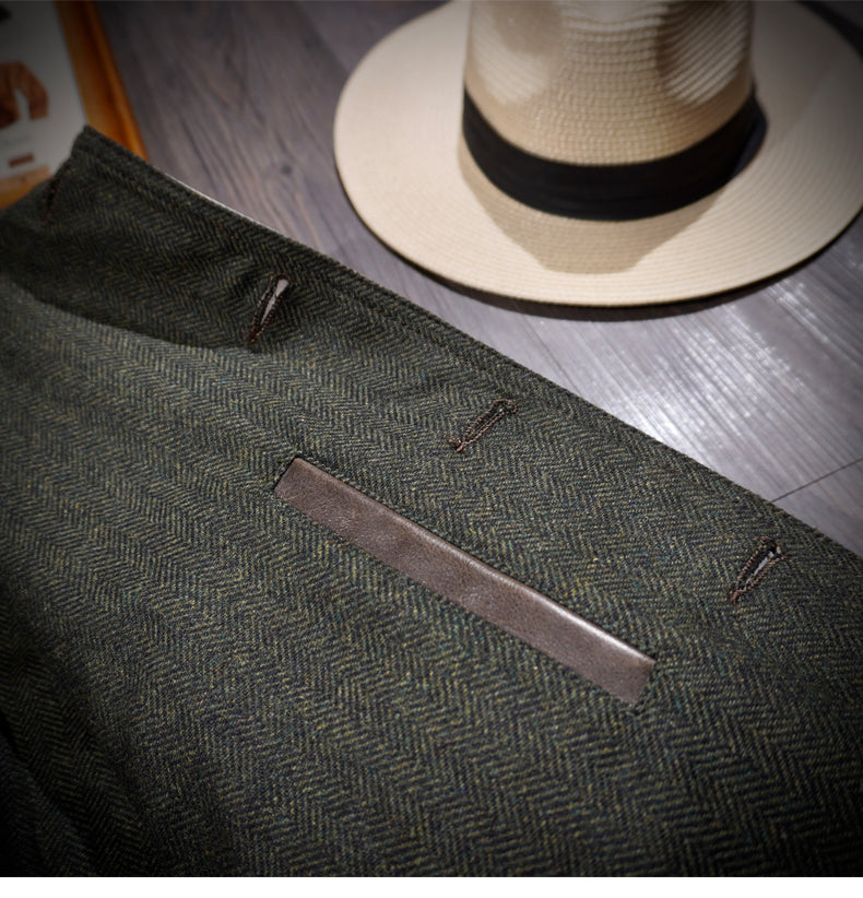 ワックス加工 カウレザー フライトジャケット S~4XL