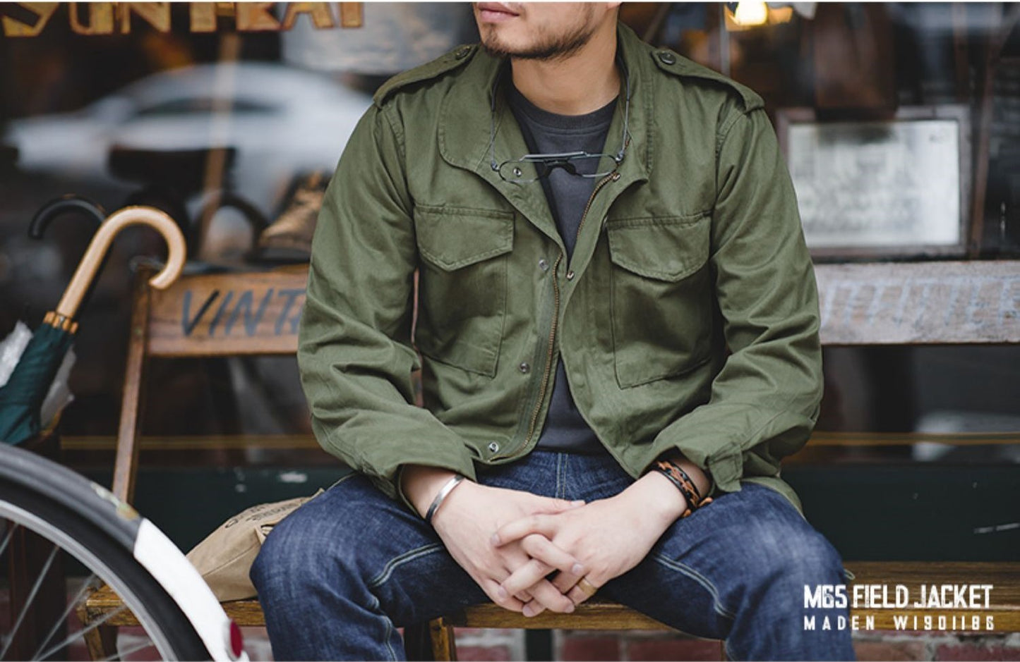 ▲US M-65復刻モデル コットンフィールドジャケット▼S~2XL