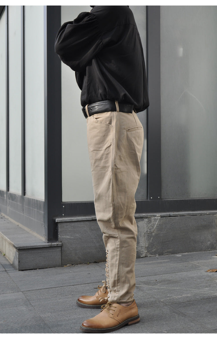◆ヴィンテージデザイン ジョッパーズパンツ◆S~2XL