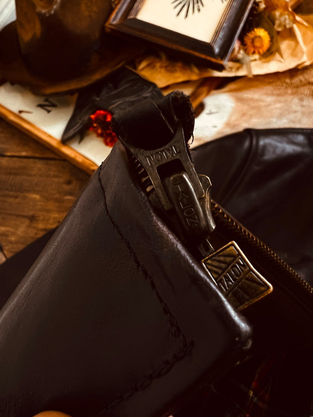 1930’s復刻型 オイルカウレザー シングルライダース ジャケット S~3XL
