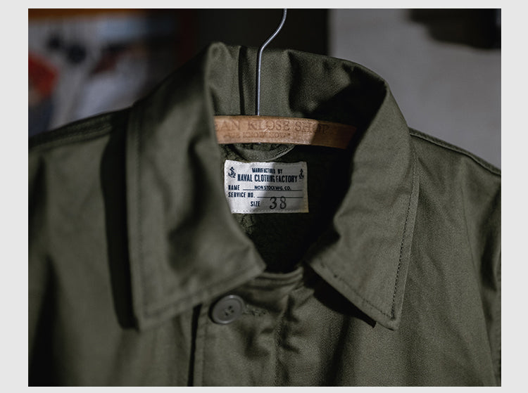 ★ヴィンテージ復刻デザイン U.S.N. A-2 DECK JACKET★S~2XL