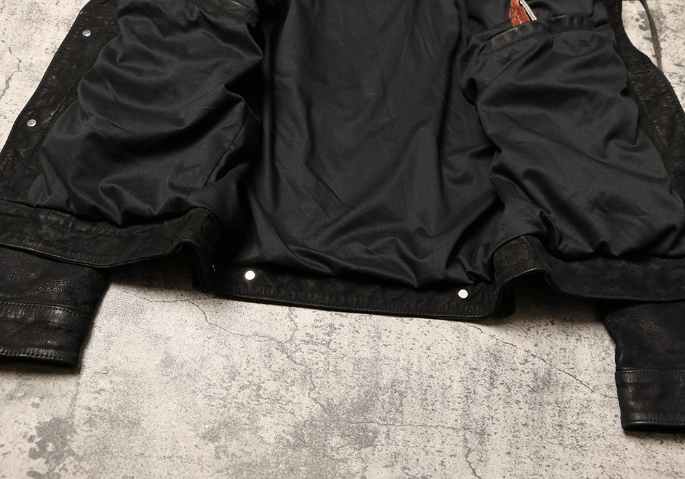 ★507 type3型 復刻モデル オイルゴートレザージャケット★ S~4XL