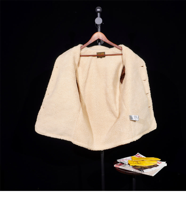 ✩ヴィンテージ復刻 スウェード ウエスタン ランチャージャケット✩S~4XL