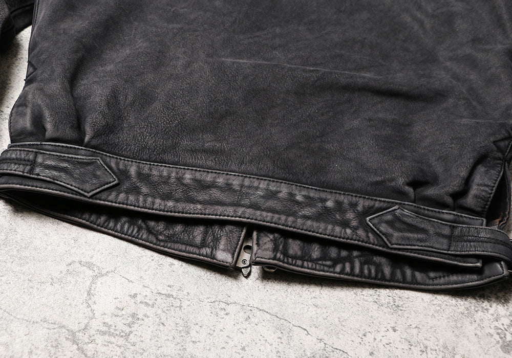 ◇ドイツ空軍復刻 エーリヒ・ハルトマン モデル カウレザージャケット◇S~4XL