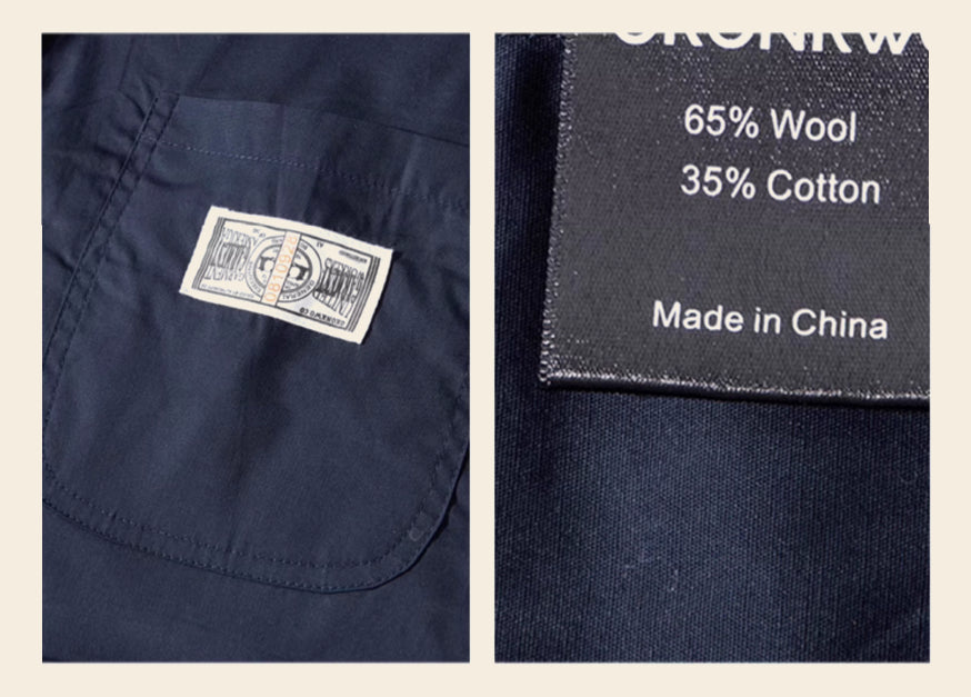 ★ヴィンテージ復刻 ウールコットン ビーチベスト★S~2XL