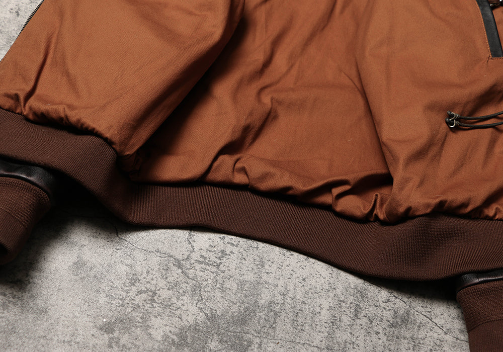 程良いヴィンテージ加工△茶芯カウレザー A-2 フライトジャケット△ M~5XL