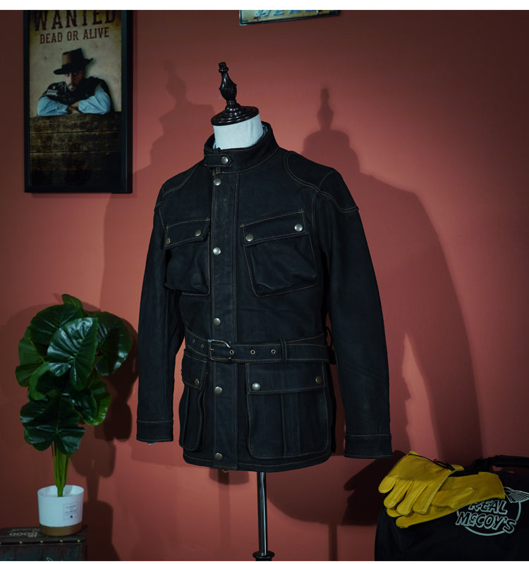 ▲細部のディテールまで完璧な拘り ヌバックレザー ライダースジャケット▼S~4XL