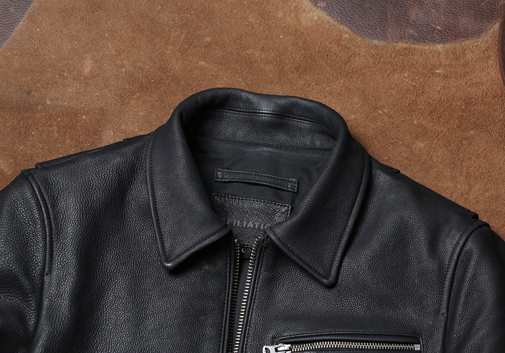 1930’s ヴィンテージ復刻型 カウレザー シングルライダース ジャケット M~5XL