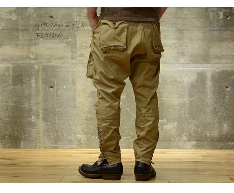 ◇ユーロヴィンテージデザインしっかりコットン ジョッパーズパンツ◇S~3XL