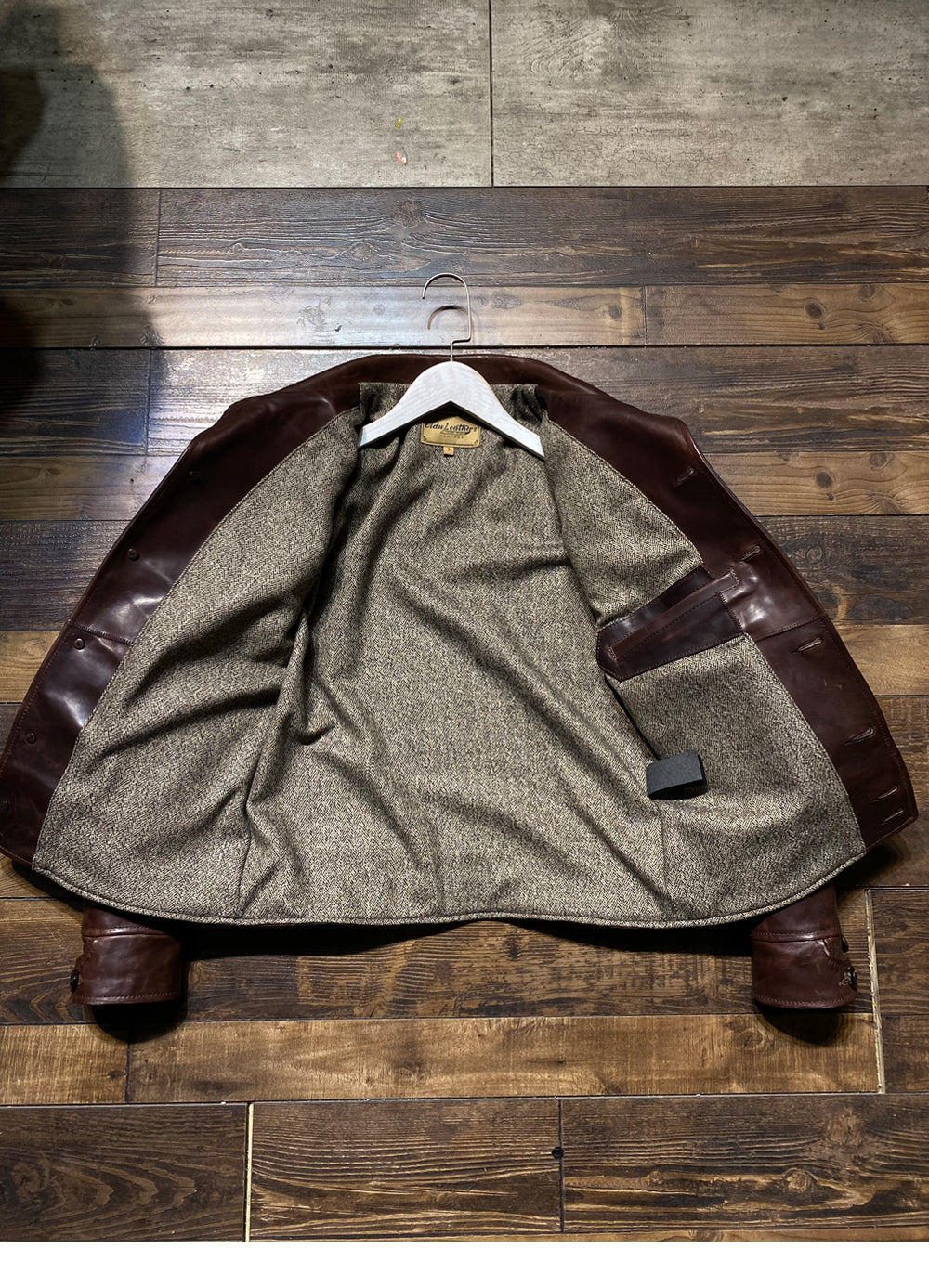 ★2トーン切り替え 1920’s ヴィンテージ復刻スタイル カウハイド×ホースハイド レザージャケット★