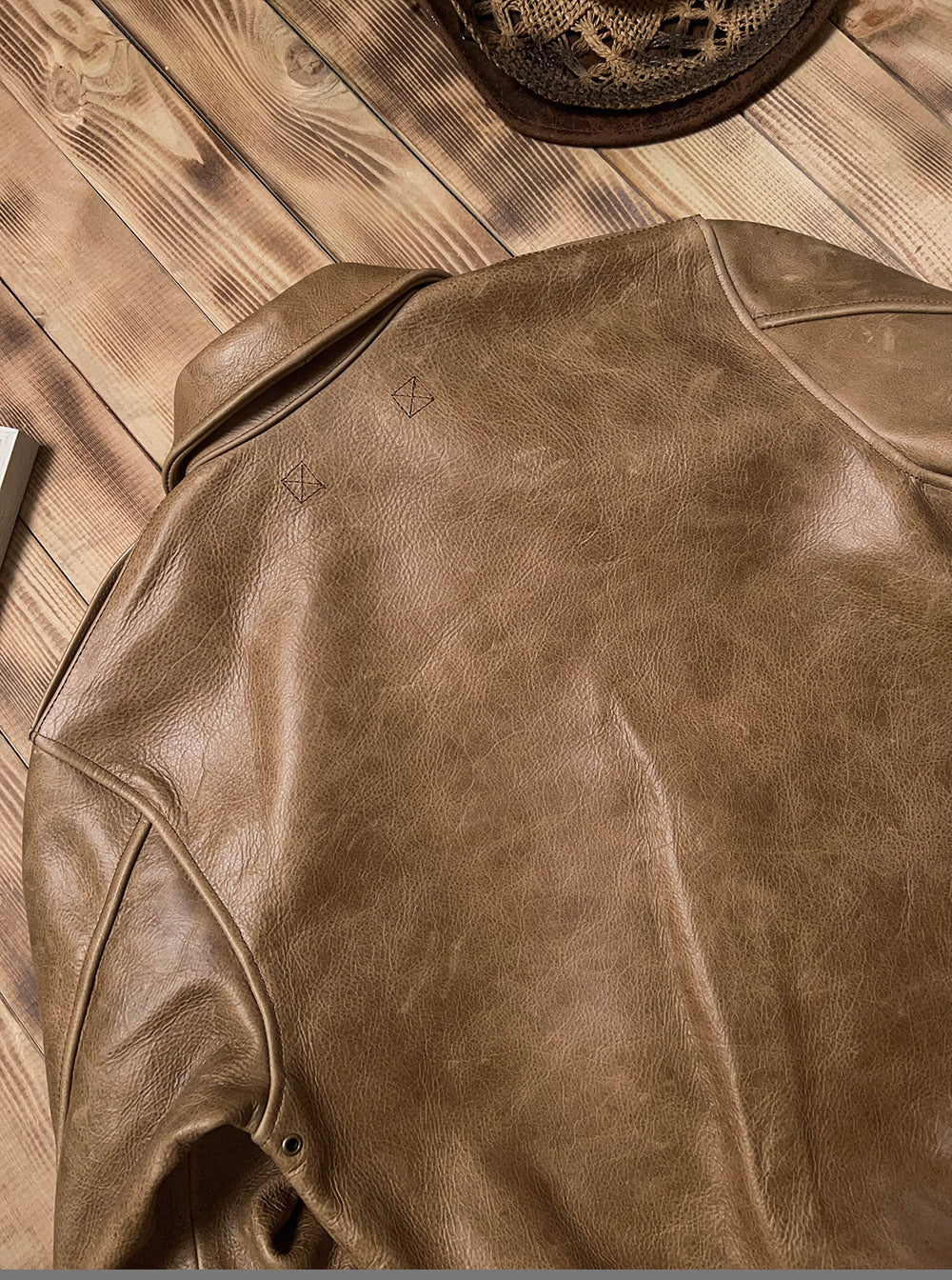 1.7mm極厚◇◇ヴィンテージ復刻 オイルフィニッシュカウレザーA-2ジャケット◇◇M~5XL